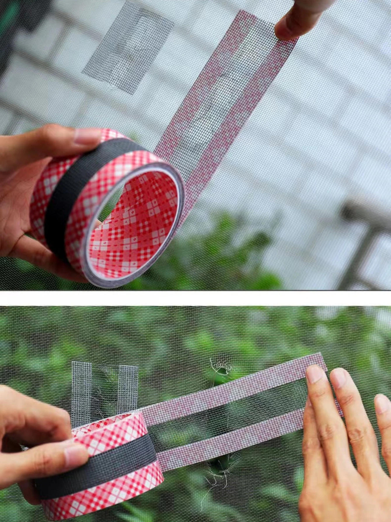 Description Picture 6 of itemBreathable Window Screen Tape High Adhesion Waterproof Magic Self-adhesive Mosquito Net Mesh Hole Repair Window Repair Patch