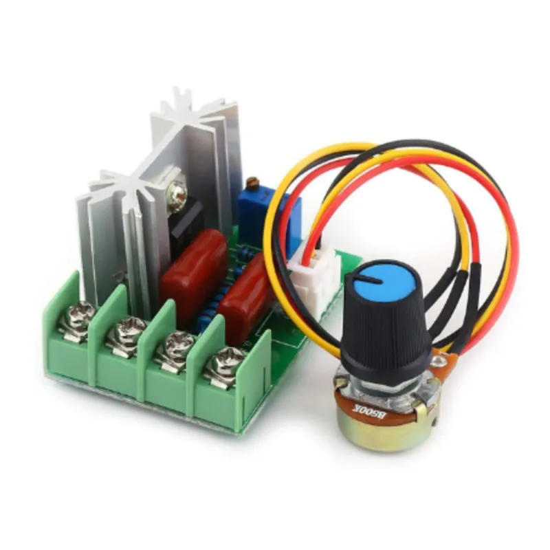 Description Picture 6 of itemNew LED Module Dimmer Switch 220V Voltage Regulator 2000W Speed Controller SCR Rectifier Thermostat for LED Lamp LED Strip Light