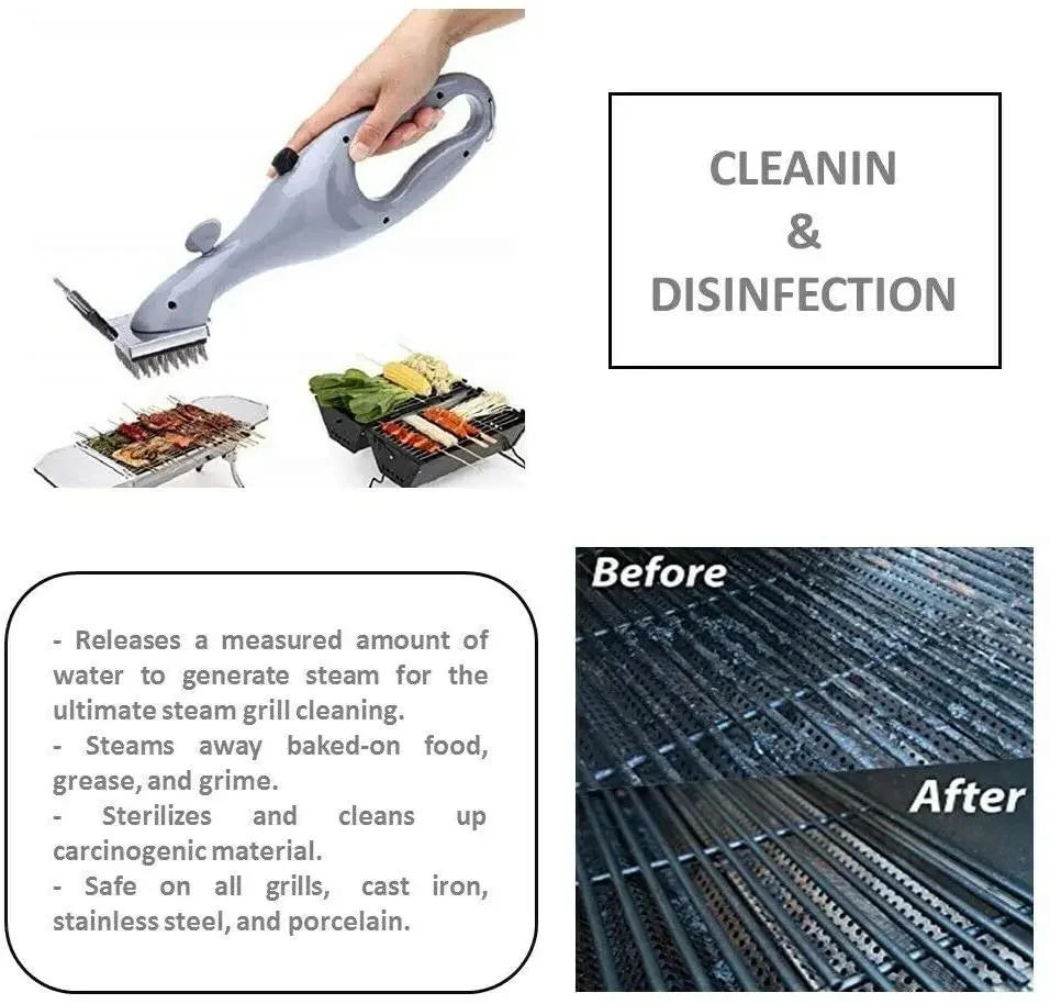 Description Picture 5 of itemBarbecue Outdoor Cleaning Brush Barbecue Cleaner Suitable for Charcoal Scraper Gas Accessories Cooking Kitchen Tools