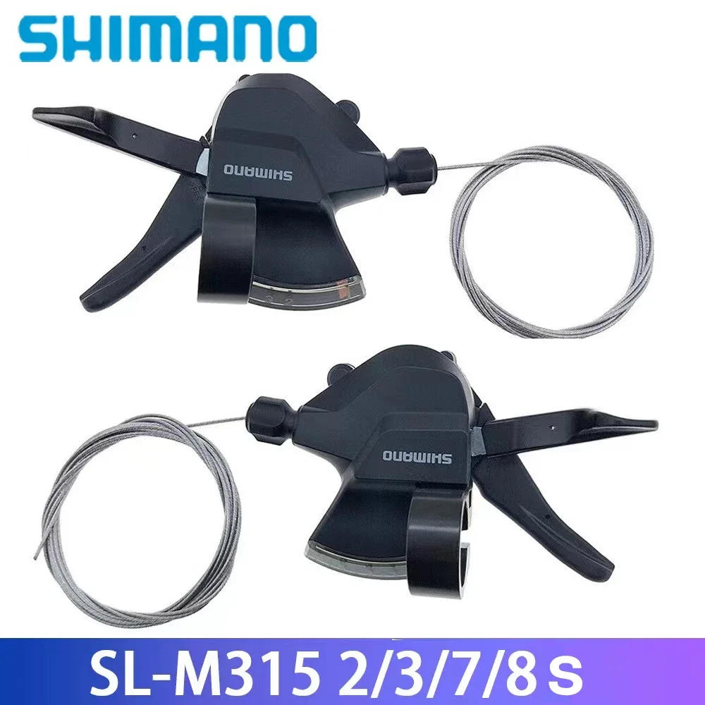 Description Picture 2 of itemSHIMANO Altus SL-M315 2s 3s  7s 8s 2x7s  2x8s 3x7s /3x8s Shifter Trigger Set Rapidfire Plus w/Shifter Cable Original