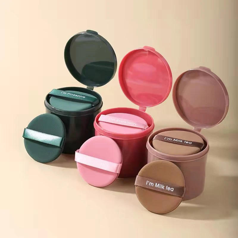 Description Picture 4 of item7Pcs/box Strawberry Cosmetic Puff Set Double Side Women Soft Makeup Sponge Beauty Make Up Powder Tools For Women Gift