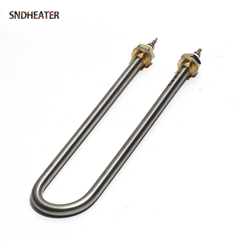 Description Picture 4 of itemSNDHEATER 110V/220V/380V U Shape Copper Thread Water Heating Element 1KW 1.5KW 2KW 3KW 4KW Electric Boiling Heater Resistance