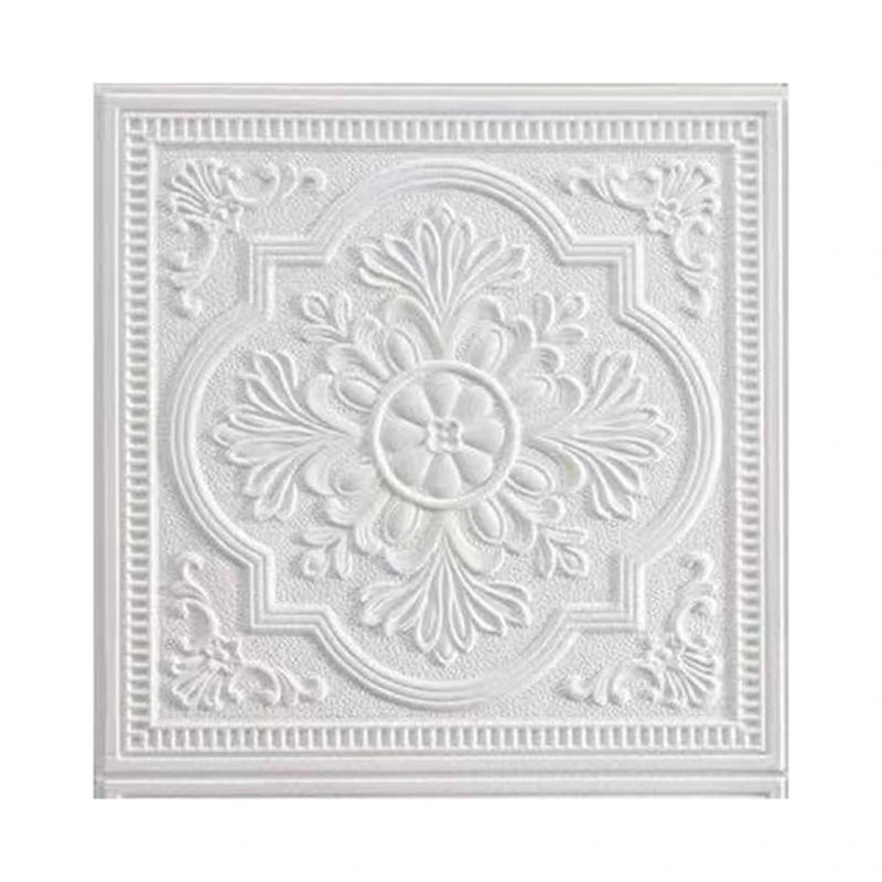 Description Picture 4 of item1/10 Piece 3D Wall Panel Wall Sticker Ceiling Self Adhesive Soft Foam Board Room Background Wall Home Decoration