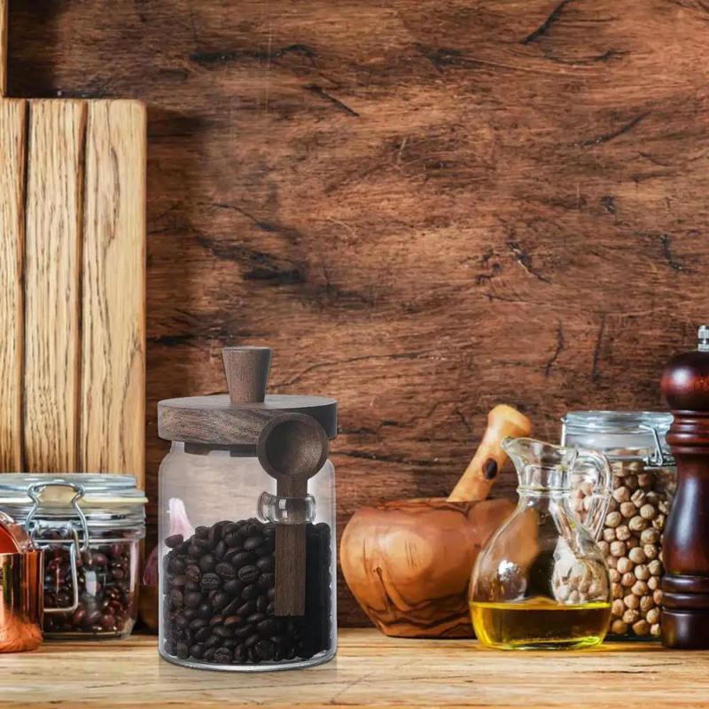 Description Picture 3 of itemGlass Jars With Airtight Lids Mason Jars With Wide Mouth Food Jars & Canisters Food Storage Safe Food-Grade Good Sealing For