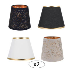 Cloth Lamp Cover Decoration Handwoven Hollow Out table lamp Shade Lamp Decor for Teahouse Home Farmhouse Room