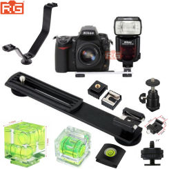 Flash Hot Shoe Digital Camera ARMS Bracket/Hot Shoe Spirit Level for LED Flash Camera DSLR Camera Photography Accessories