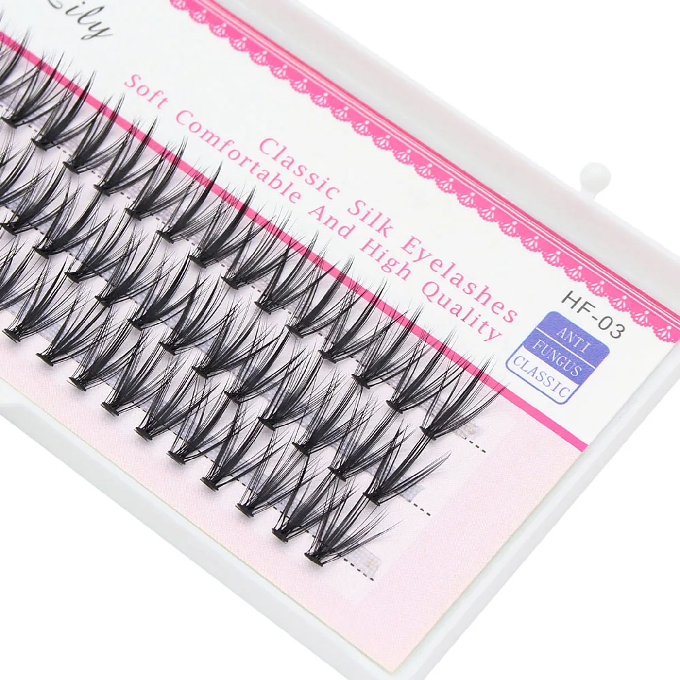Description Picture 5 of item3d Professional Makeup Personal Cluster Eyelash Graft False 20D Graft False Eyelashes Eyelash Extension Personal Eyelash Bundle