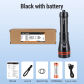 Black with battery