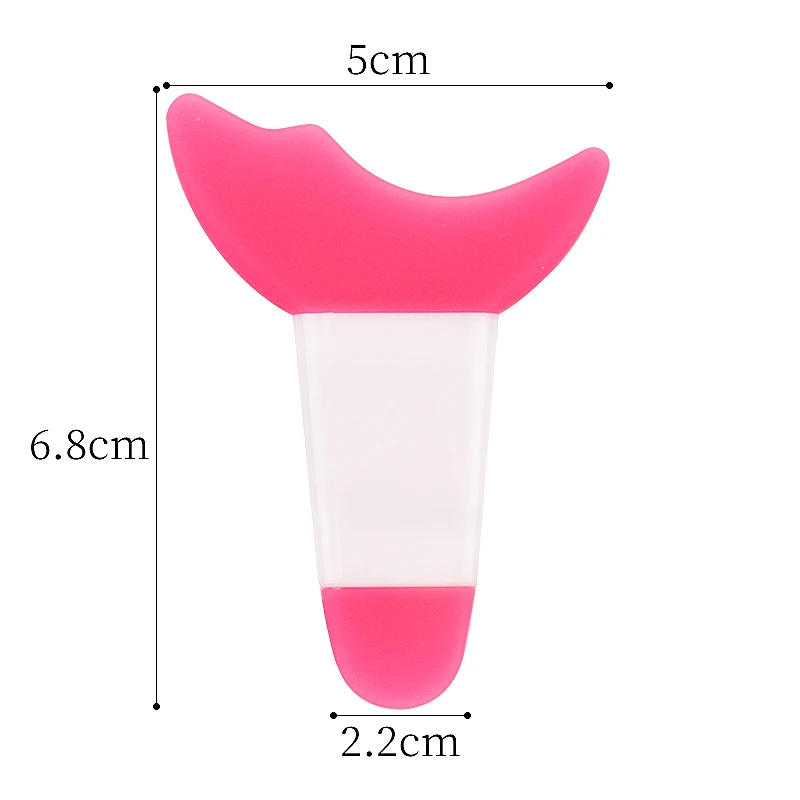 Description Picture 3 of itemSilicone Mascara Eyelash Shield Applicator Guard Tool Multifunction Eyelash Eyeshadow Pads Reusable Eyelashes Guide Tool