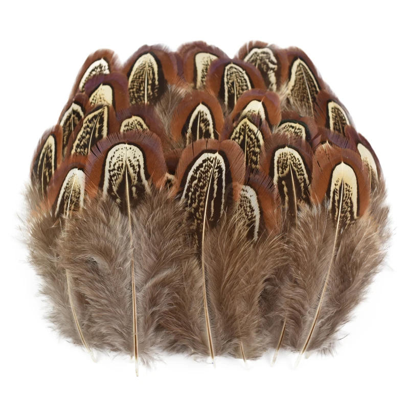 Description Picture 6 of itemNatural Chicken Peacock Goose Pheasant Feather Small Dream Catcher Feathers for Crafts Handicraft Accessories Jewelry Decoration