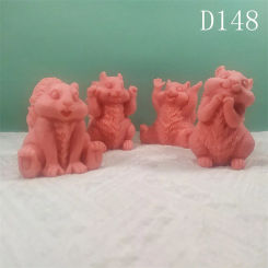 Silicone Mold For Wedding Festive Candle Mold Big Cute Squirrel Soap Plaster Molud Aromatherapy Wedding Gifts Handmade