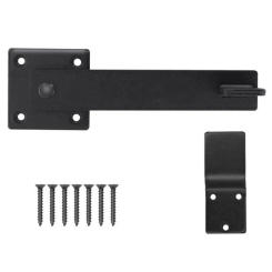 Double Gate Lock Barn Door Fence Fence Gate Flip Latch Heavy Duty Steel Double Gate Long Lasting Great Appearance