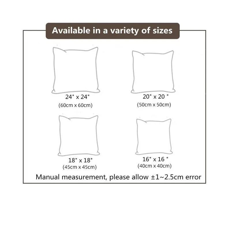 Description Picture 4 of itemOffice Sofa Car Cushion Cover Rose Flower Print Luxury Home Decor Pillowcase