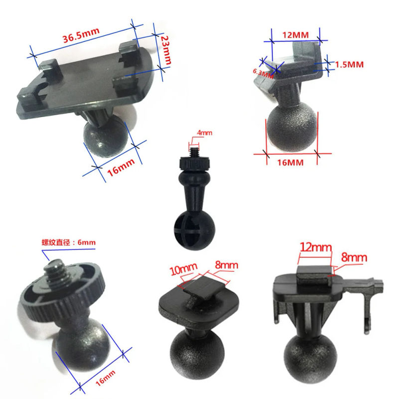 Description Picture 5 of itemCar Suction Cup For Dash Cam Holder Vehicle Video Recorder With 6 Types Adapter Car Drive Recorder Bracket Suction Cup Base