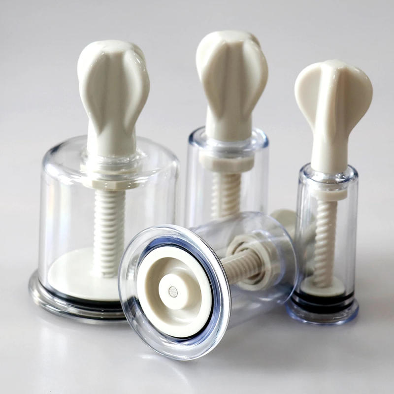 Description Picture 3 of itemManual Rotating Cupping Body Massage Cans Suction Enhancer Anti Cellulite Breast Nipple Sucker Home Use Vacuum Cupping Device