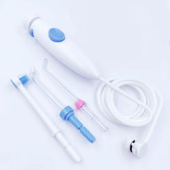 Compatible With Waterpik Irrigators Replacement Heads Tips and Oral Hygiene Plastic Handle Parts Set For WP-100 WP-112 WP-113