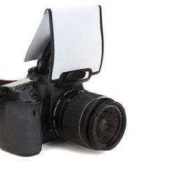 1pcs Universal SLR camera flash soft chip camera flash Softboxes Universal Soft Screen Pop-Up Flash Diffuser