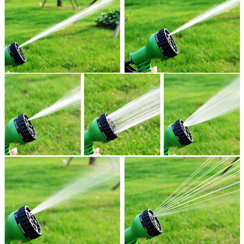 Description Picture 5 of itemExpandable Garden Flexible Hose Watering with Spray Gun Stretchable Hose Reel Outdoor High Pressure Plant Watering Hose
