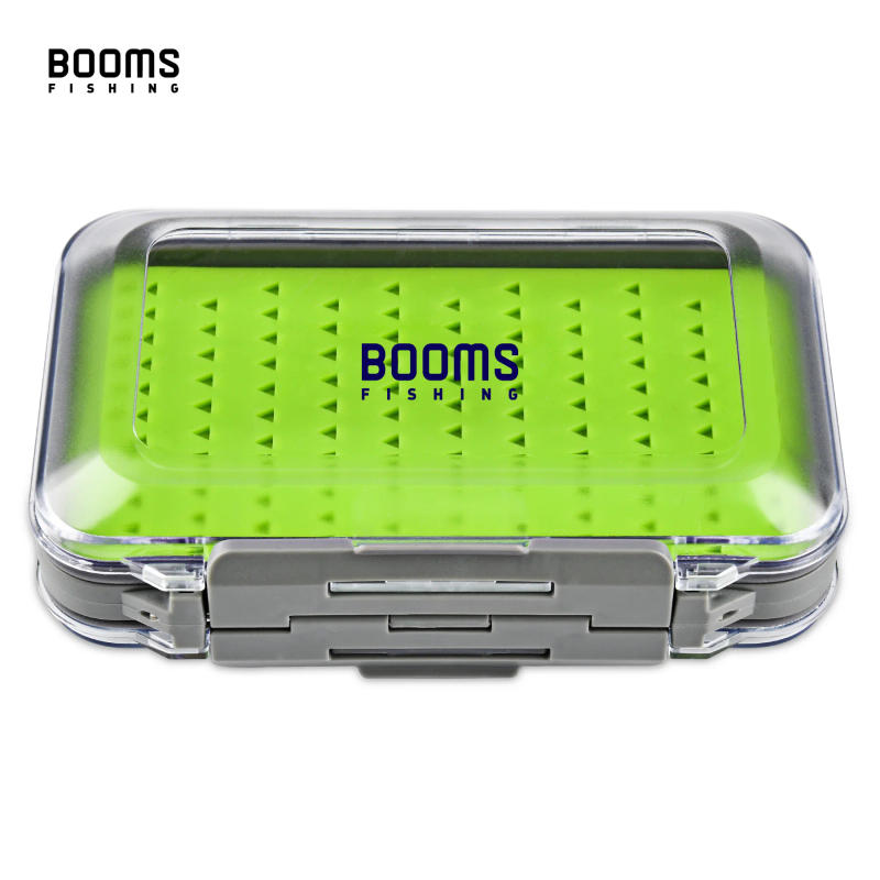 Description Picture 2 of itemBooms Fishing FFB Fly Fishing Storage Transparent box Two-Sided Box Bait Storage Box Outdoors Fishing Tools Accessories