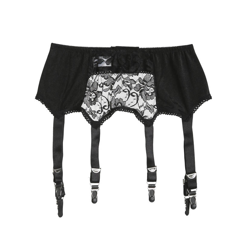 Description Picture 3 of itemVintage High Waist Garter Belt Mesh Suspender Belt 6 Straps Garter Belt for Thong Stocking S-XXL (NO stocking and Panties)