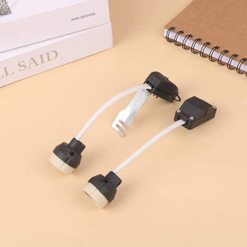 Description Picture 5 of itemHot New Socket Lamp Base Holder GU10 Bulb Light Adapter Connector Converter Ceramic Wire