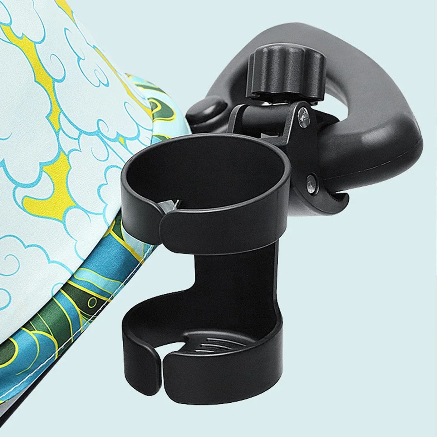 Description Picture 3 of itemBaby Stroller Cup Holder Infant Feeding Bottle Beverage Cup Universal Holder Children Bicycle Bottle Rack Stroller Accessories