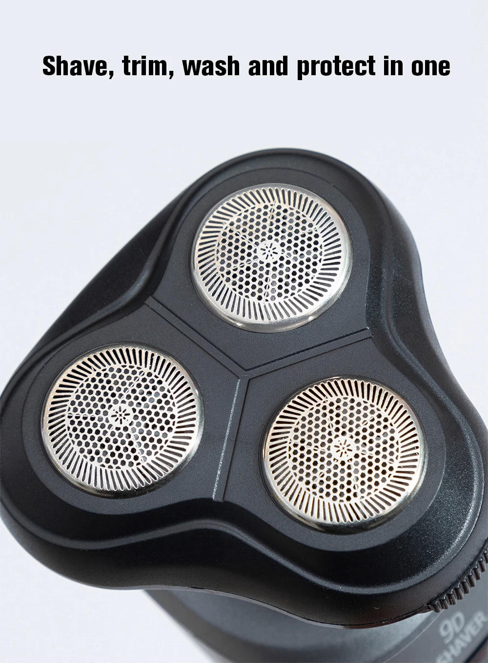 Description Picture 6 of itemReciprocating Electric Face Eyebrow Razor Trimmer Shaper Facial Shaver Rechargeable Wireless Black Hair Shower Razor Shaver