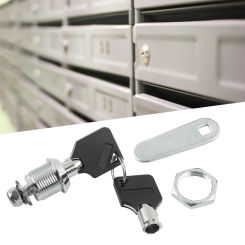 Closing Lever Mailbox Lock High Quality Metal Alloy With 2 Key Cylinder Cabinet Locker Door Cupboard Box Locker