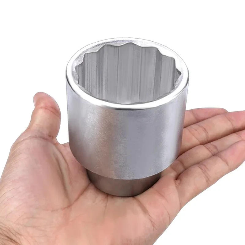 Description Picture 6 of item17-50mm 3/4 Inch Square Drive Heavy 12-point Socket Bit Ratchet Wrench Heavy Duty Plum Blossom Sockets Car Auto Repair Tools