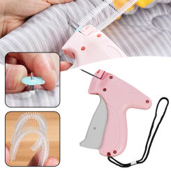 Quick Clothing Quilt Fixer With Buckles Glue Needles Portable Tag Gun Set Household Sturdy Blankets Fastener For Garment Bed