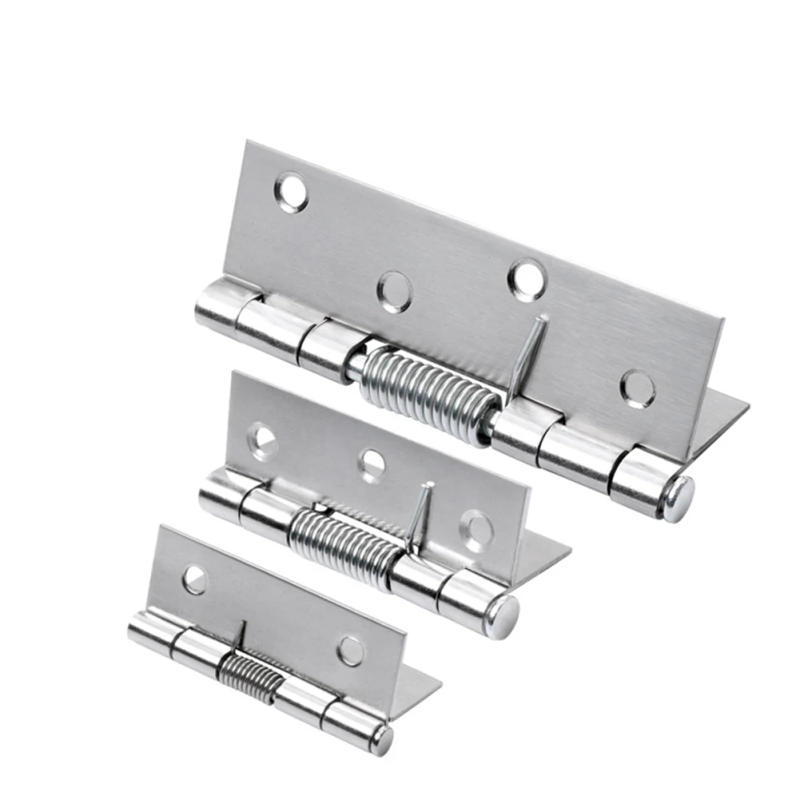 Description Picture 2 of item2 Pcs Door Hinges Cross Hinge Automatic Rebound Cabinet Cupboard Door Hinges For Folding Window With Spring Furniture Hardware