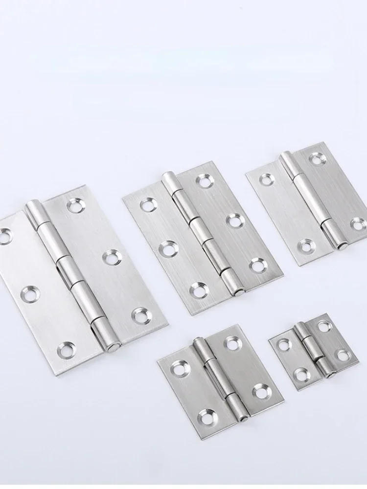Description Picture 5 of itemStainless Steel Flat Hinge Door & Window Hardware Rustproof Hinge Polished Bearing Mute Hinge Cabinet Hardware