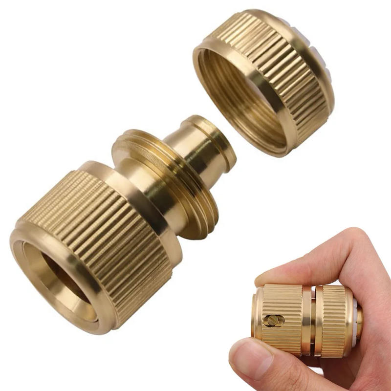 Description Picture 4 of item1/2\" Quick Connector Garden Hose Connector Watering Water Hose Pipe Tap For Garden Irrigation Water Gun Faucet Adapter