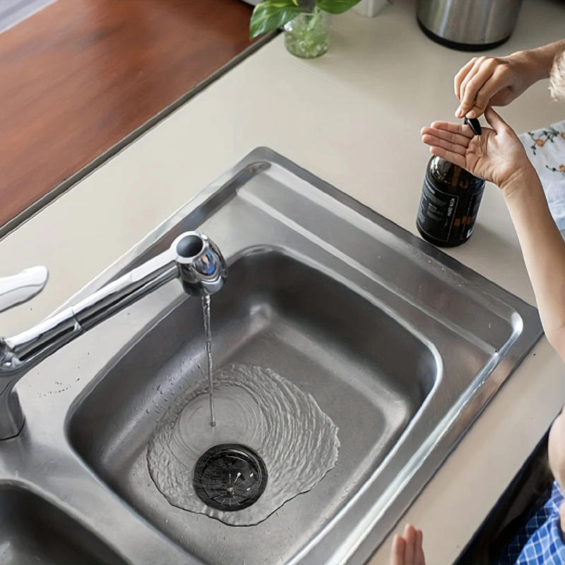 Description Picture 6 of itemGarbage Disposal Splash Guard Collar Sink Baffle, Food Waste Disposer Parts Accessories, 3.1 Inch Multi-function Drain Plugs for