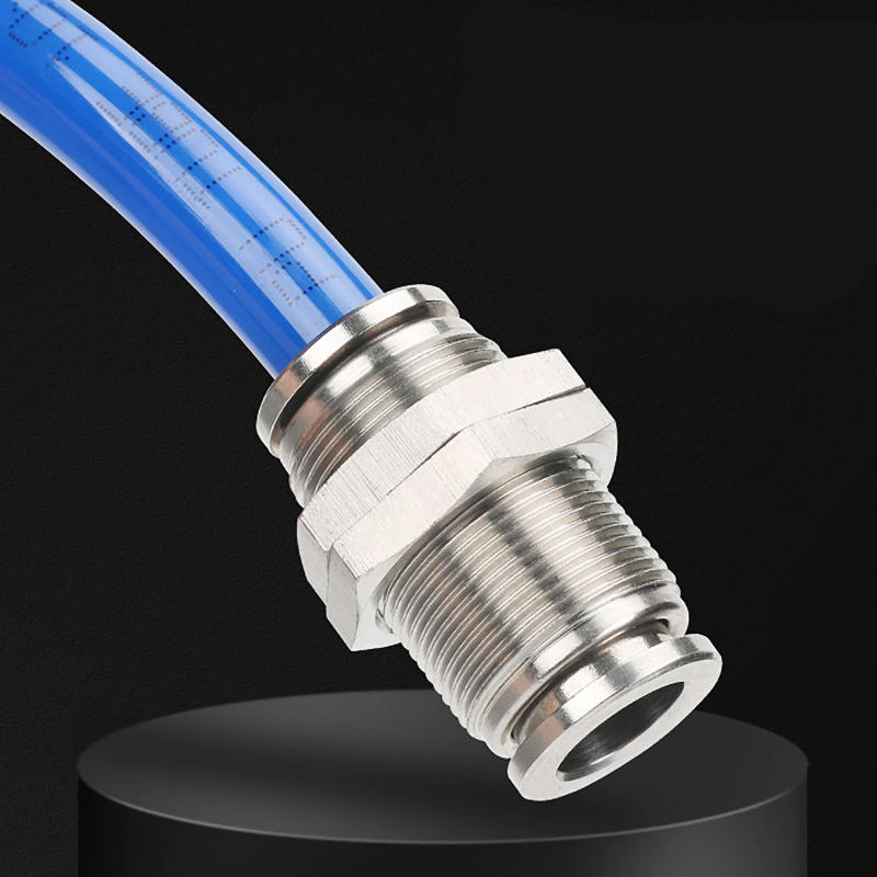 Description Picture 5 of itemPM Bulkhead Quick-Insertion Connector Air Hose Pneumatic Pipe Fitting Joint 6/8/10/12mm OD Tube Coupling Garden Water Connector