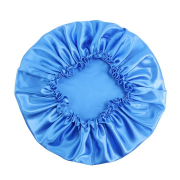 Plus Size Lace Satin Nightcaps Grooming Caps Shower Caps