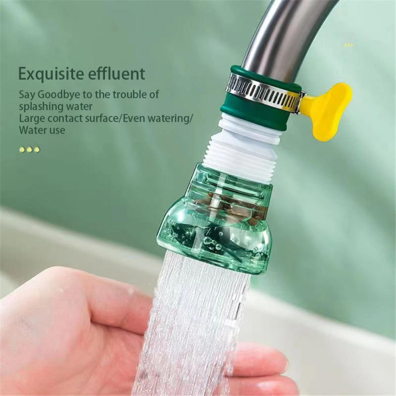 Description Picture 3 of itemFaucet Splash-proof Artifact Kitchen Extender Universal Joint Nozzle Extension Universal Booster Universal Faucet Filter