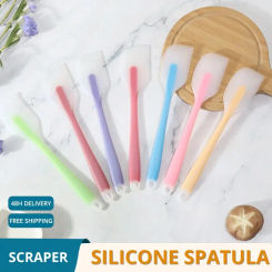 1pc Cream Spatula Silicone Scraper and Small Household Baking Silicone Scraper Kitchen Baking Tools
