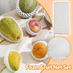290/340Pcs Foam Net Sleeve Pocket Shockproof Protection Transport Packing Vegetable Fruit  Fragile Items Dedicated Mesh Bag