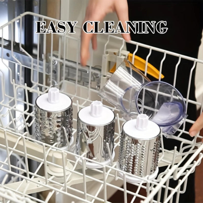 Description Picture 4 of itemVegetable Cutter & Cheese Grater - Rotary Slicer, Potato Shredder, Fruit Chopper for Easy Cooking!