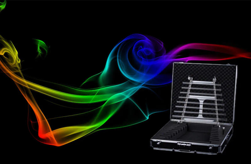 Description Picture 5 of item440hz/432hz 8 Tubes Note CDEFGABC Clear Quartz Crystal Singing Harp with Alumina Alloy Box