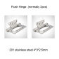 2pc Flush hinge