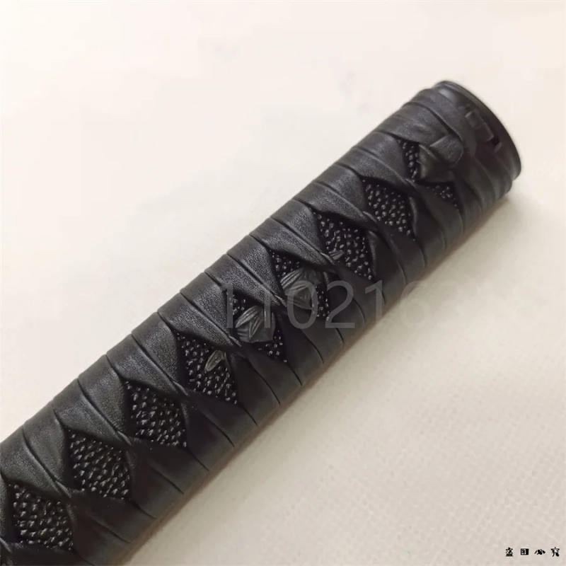 Description Picture 5 of itemVery Nice Katana Tsuka Handle Steel Tsuba Guard Alloy Kashira Menuki Fuchi Habaki Seppa For Real Japanese Samurai Sword Fittings
