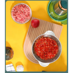 220V Electric Vegetable Chopper Garlic Masher Crusher Mincer Grinder Processor Kitchen Gadget Cooking Drop Shipping