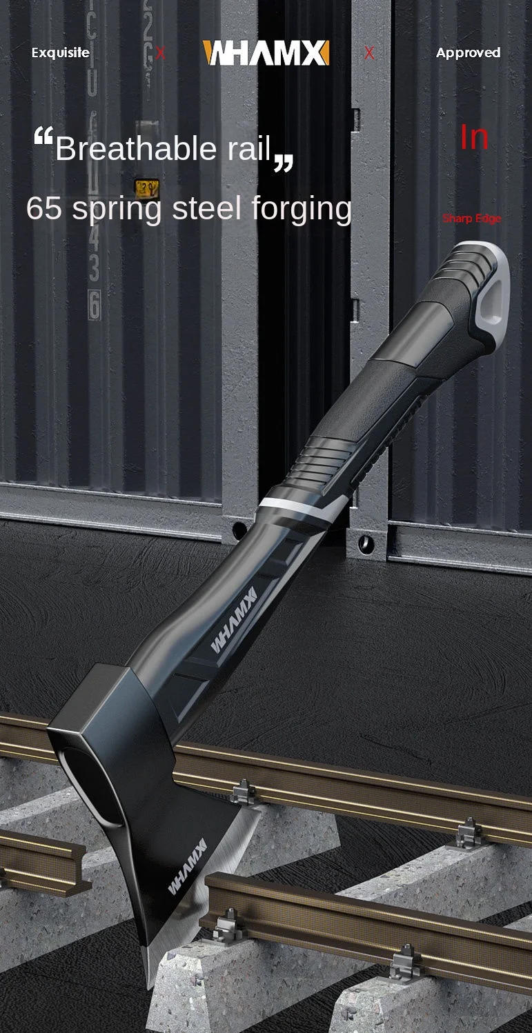 Description Picture 4 of itemFirewood chopping artifact outdoor tree chopping bone chopping knife woodworking tools axe small mountain hand axe