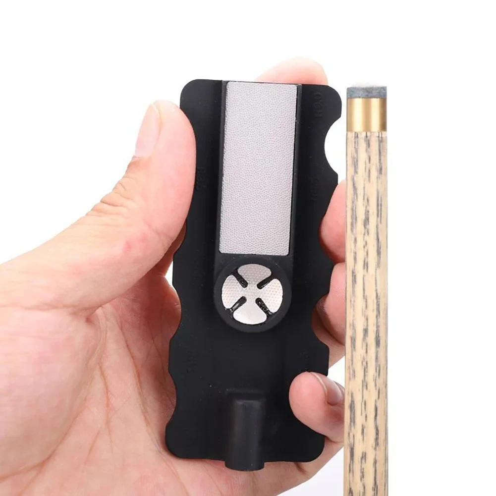 Description Picture 3 of itemMulti-function Pool Cue Tips Repair Tool Snooker Burnisher Shaper Tapper High Practicability Easy To Carry Billiard Accessories