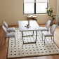 Table 4 White Chairs