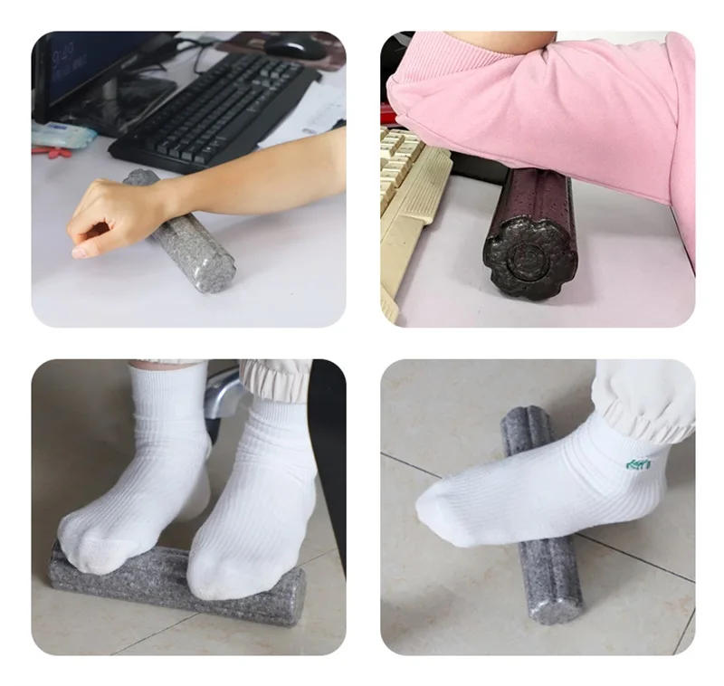 Description Picture 5 of itemTriangle Hollow Yoga Blocks EPP Foam Roller High Density Pilates Fitness Yoga Column For Adult Exercise Children Dance Training