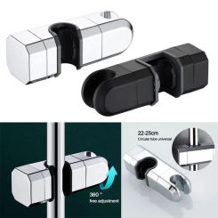 New Adjustable Shower Head Holder Useful Showerhead Rail Slide Bracket Bathroom Bath Rod Bar Hanger Rack