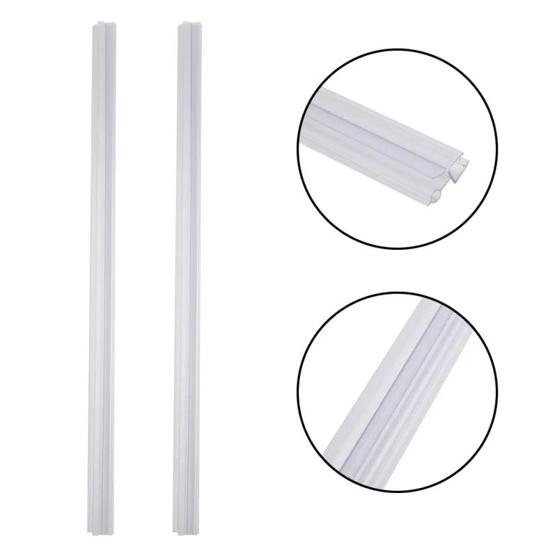 Description Picture 2 of item2pcs 50cm Silicone Shower Barrier Bathroom Water Stopper Water Barrier Retaining Strip Dry And Wet Separation Door Sealing Strip